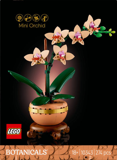 LEGO Icons Mini Orchidee - Botanische Collectie - 10343