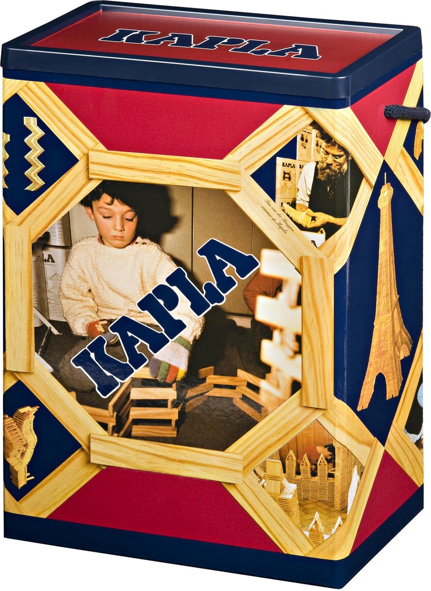 KAPLA Houten Bouwset 200 Stuks