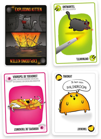 Exploding Kittens - Hilarisch Kaartspel voor het Hele Gezin