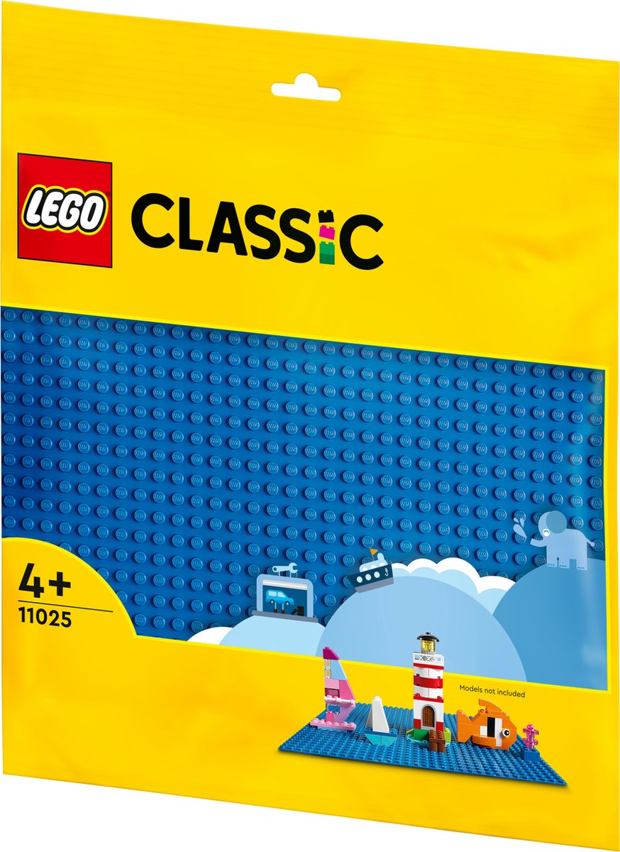 LEGO Classic Blauwe Bouwplaat 32x32 - 11025