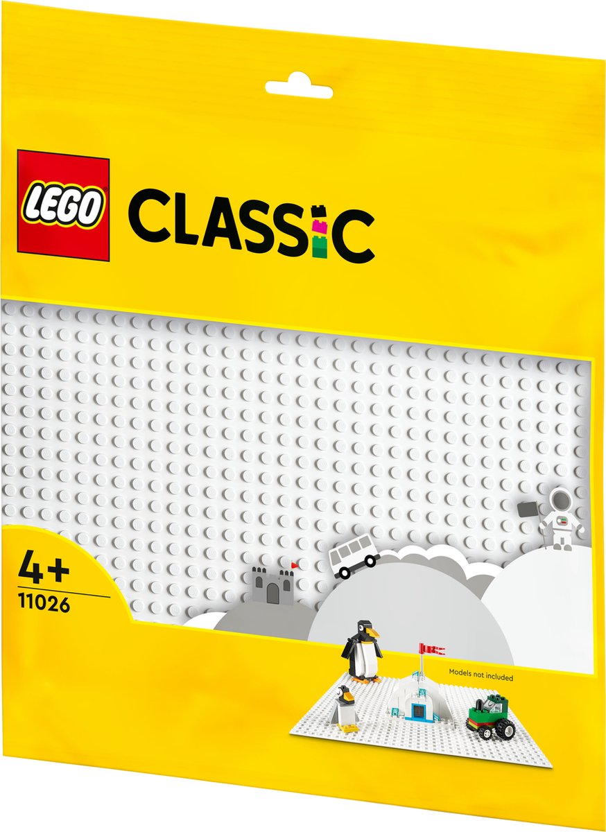 LEGO Classic Witte Bouwplaat 32x32 - 11026