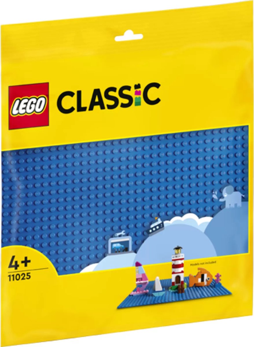 LEGO Classic Blauwe Bouwplaat 32x32 - 11025