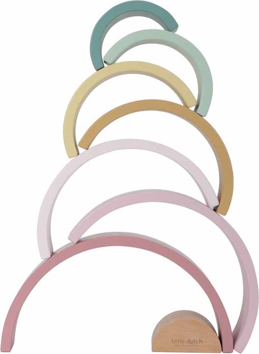 Little Dutch Stapelaar Regenboog Fairy Garden FSC