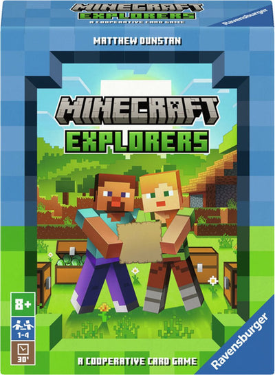 Ravensburger Minecraft Explorers - Coöperatief Kaartspel voor Kids
