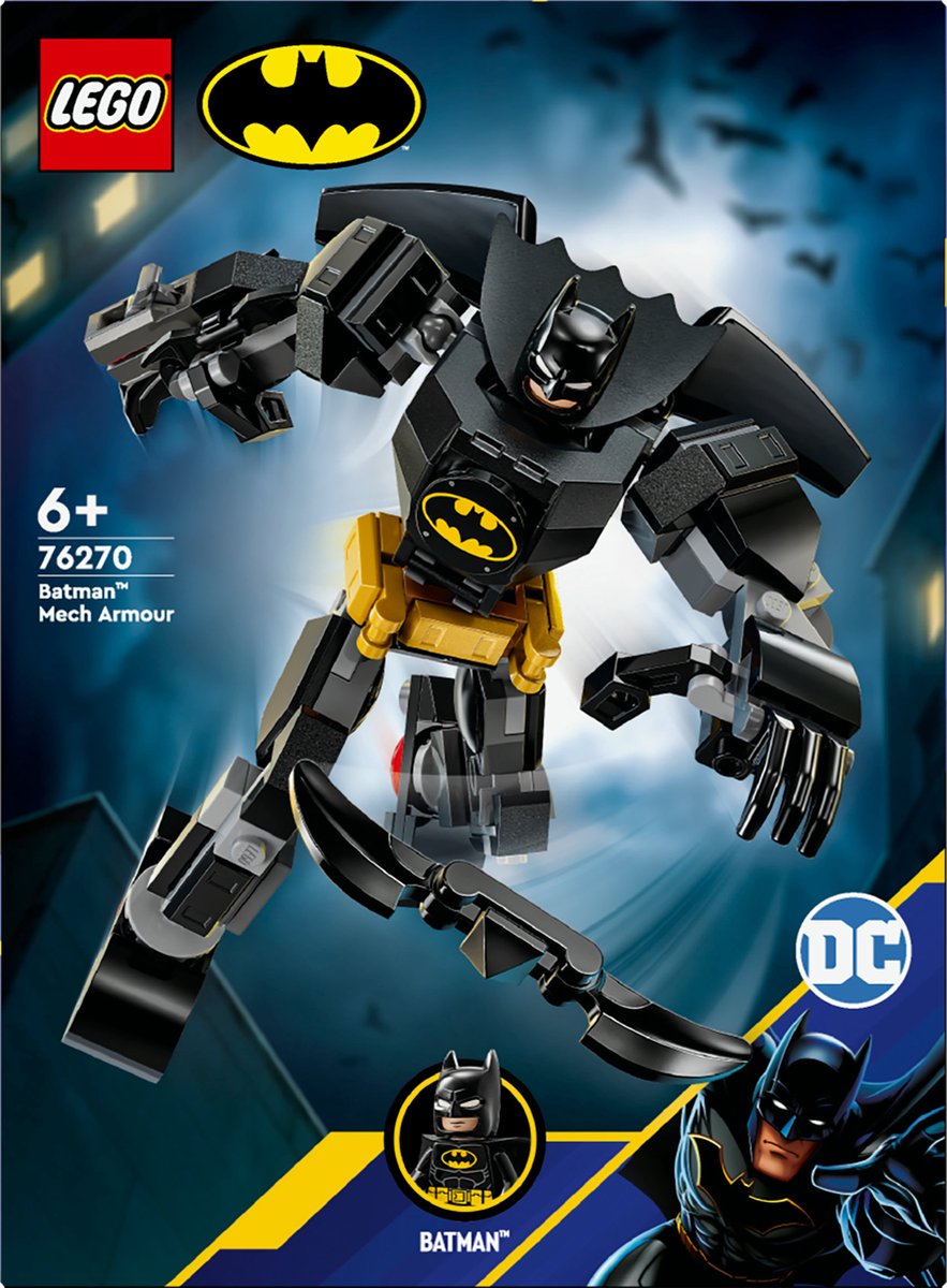 LEGO DC Batman Pantser - Bouwplezier voor Superheldenfans
