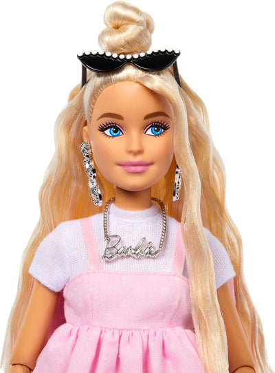Barbie Deluxe Style - Pastelroze Poppenjurk