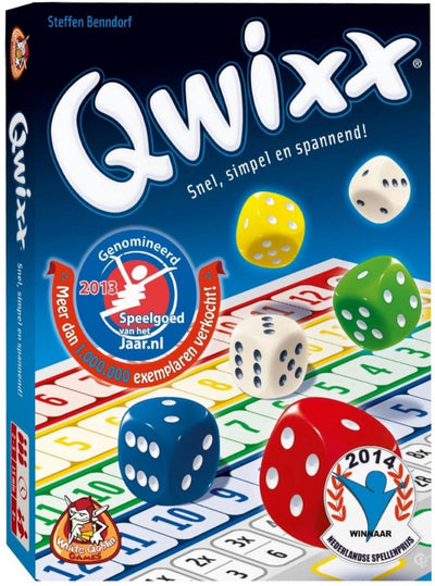 White Goblin Games Qwixx Dobbelspel voor Feestelijke Avonden