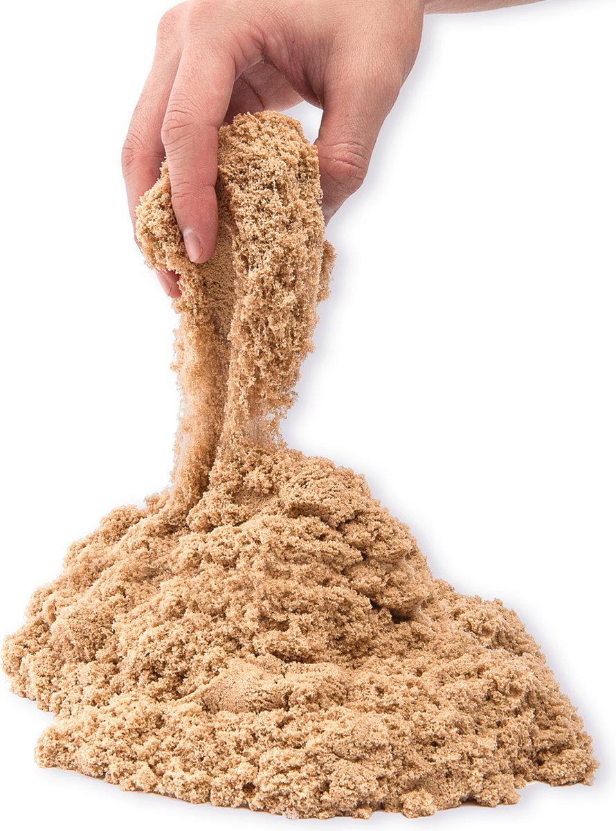 Kinetic Sand Natuurlijk Bruin Zand - 2,5 kg voor Creatief Spel