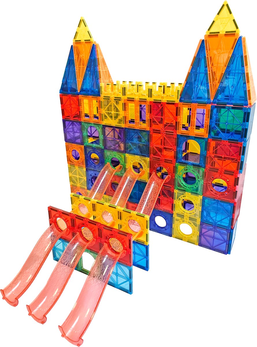 Magnaminds Magnetische Marmerbaan - 102-delig