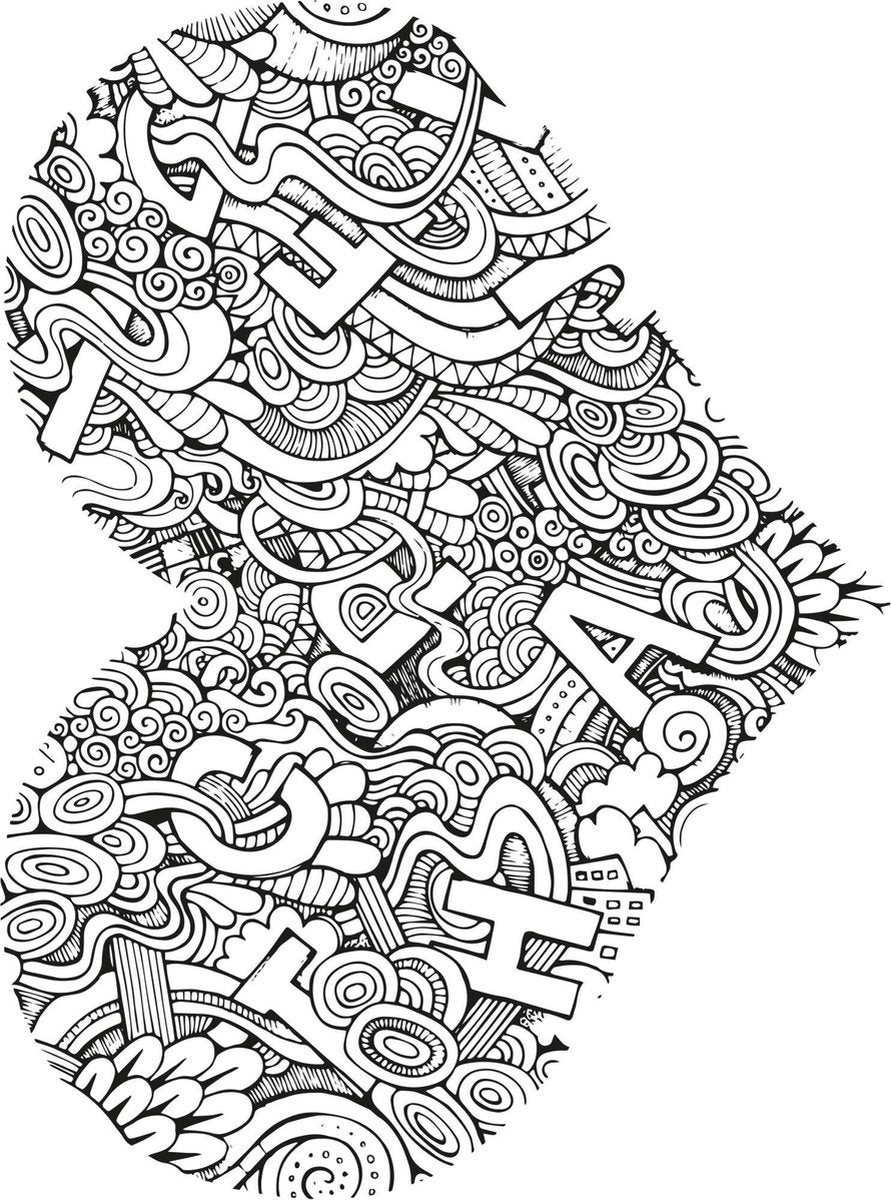 Tweeez Volwassenen Kleurboek - 32 Pagina's Vol Creativiteit