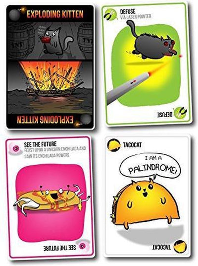 Exploding Kittens Originele Editie Kaartspel in het Engels