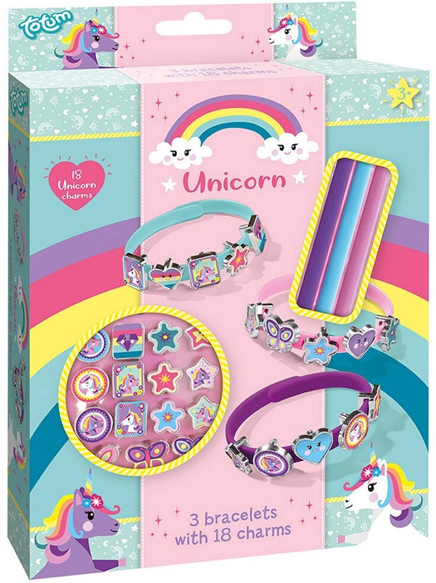 Totum Trend Eenhoorn Armbanden & Bedels Set