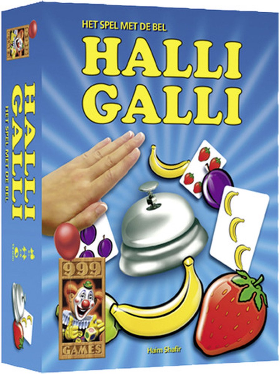 999 Games Halli Galli - Spannend Snelheidsspel voor Alle Leeftijden