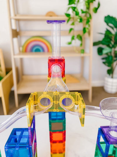 Connetix Baan Run Set - 92-delig Magnetisch Bouwpakket