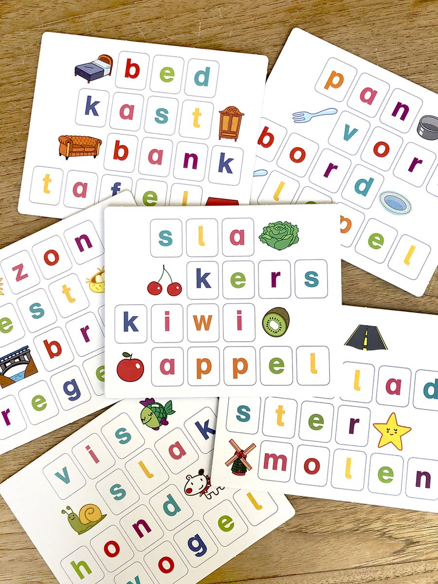 Ik Leer Woordjes - Educatief Boek voor Kinderen