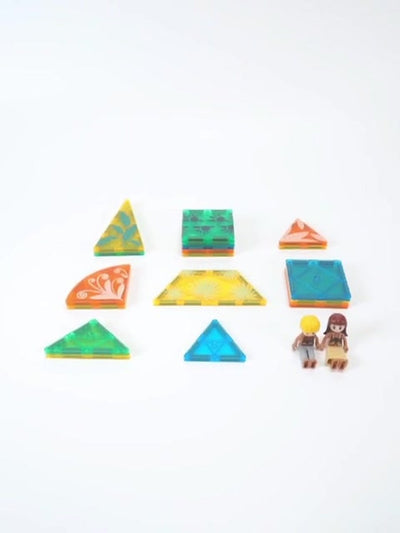 Magnaminds Magnetische Dino Bouwstenen - 49 Stuks