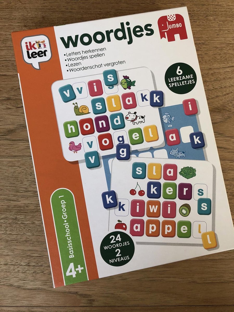 Ik Leer Woordjes - Educatief Boek voor Kinderen