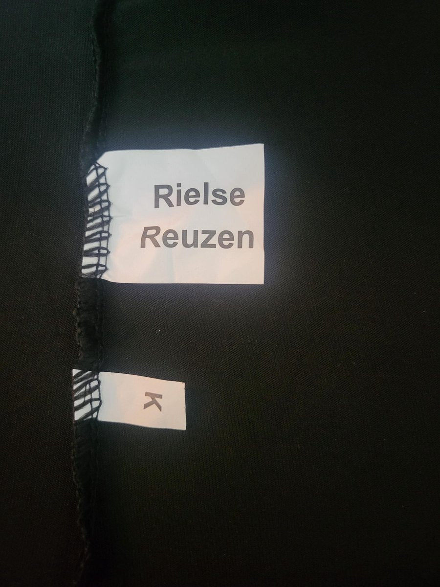 Rielse Reuzen Zwarte Stretch Tafelhoes ∅80-85 x 110 cm