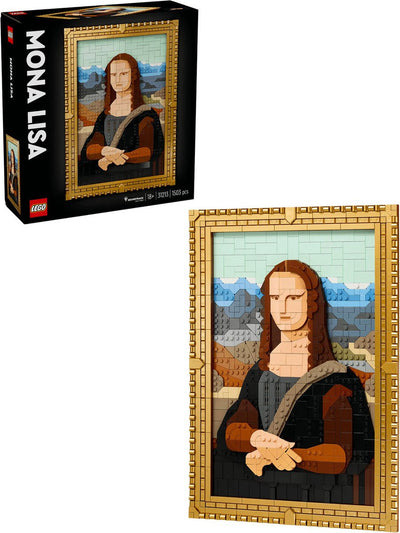 LEGO Art Mona Lisa - Iconisch Kunstwerk Bouwset - 31213