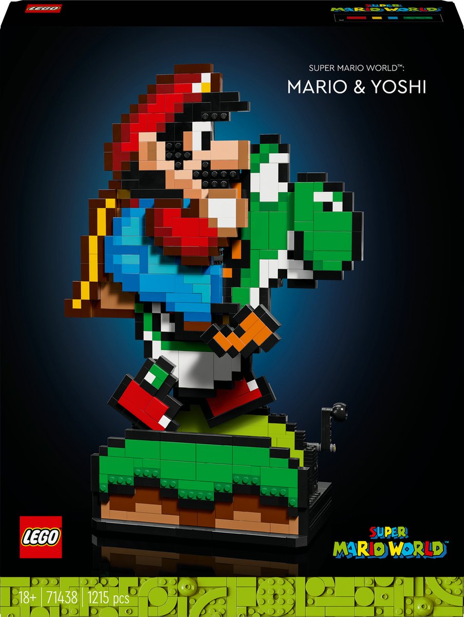 LEGO Super Mario Wereld - Mario en Yoshi Avontuur - 71438