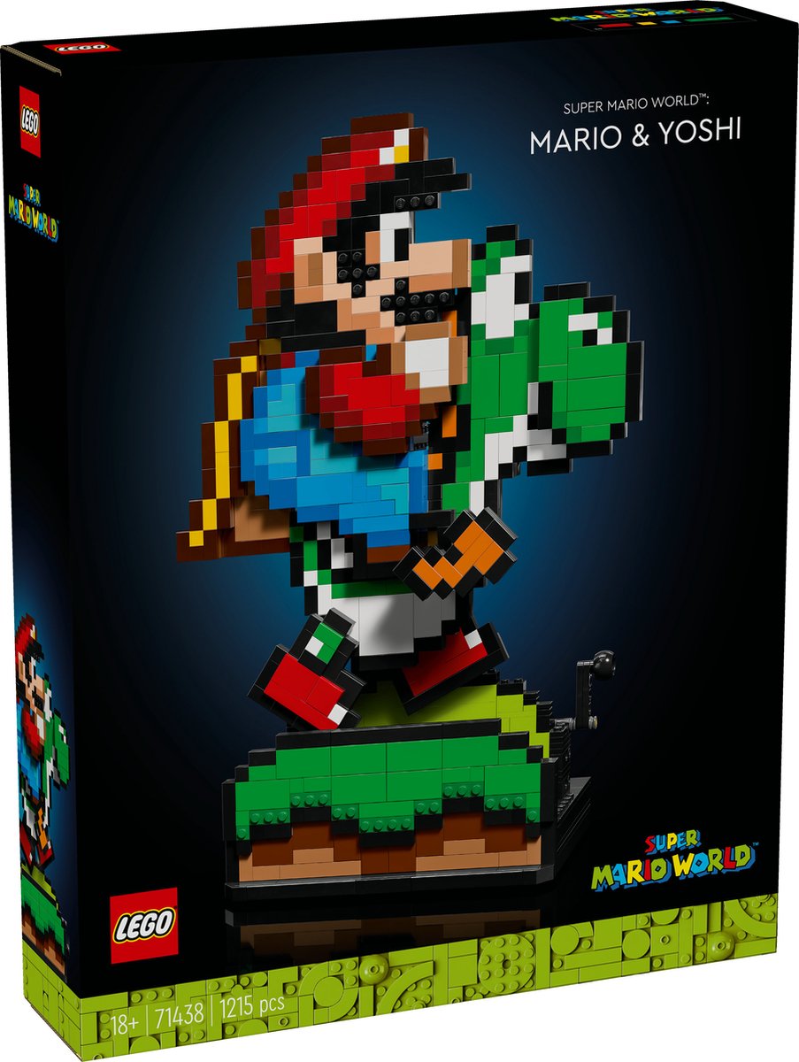 LEGO Super Mario Wereld - Mario en Yoshi Avontuur - 71438
