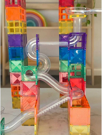 Connetix Baan Run Set - 92-delig Magnetisch Bouwpakket