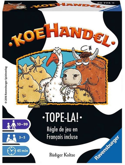 Ravensburger Tope-là Spel - Snel en Spannend Kaartspel