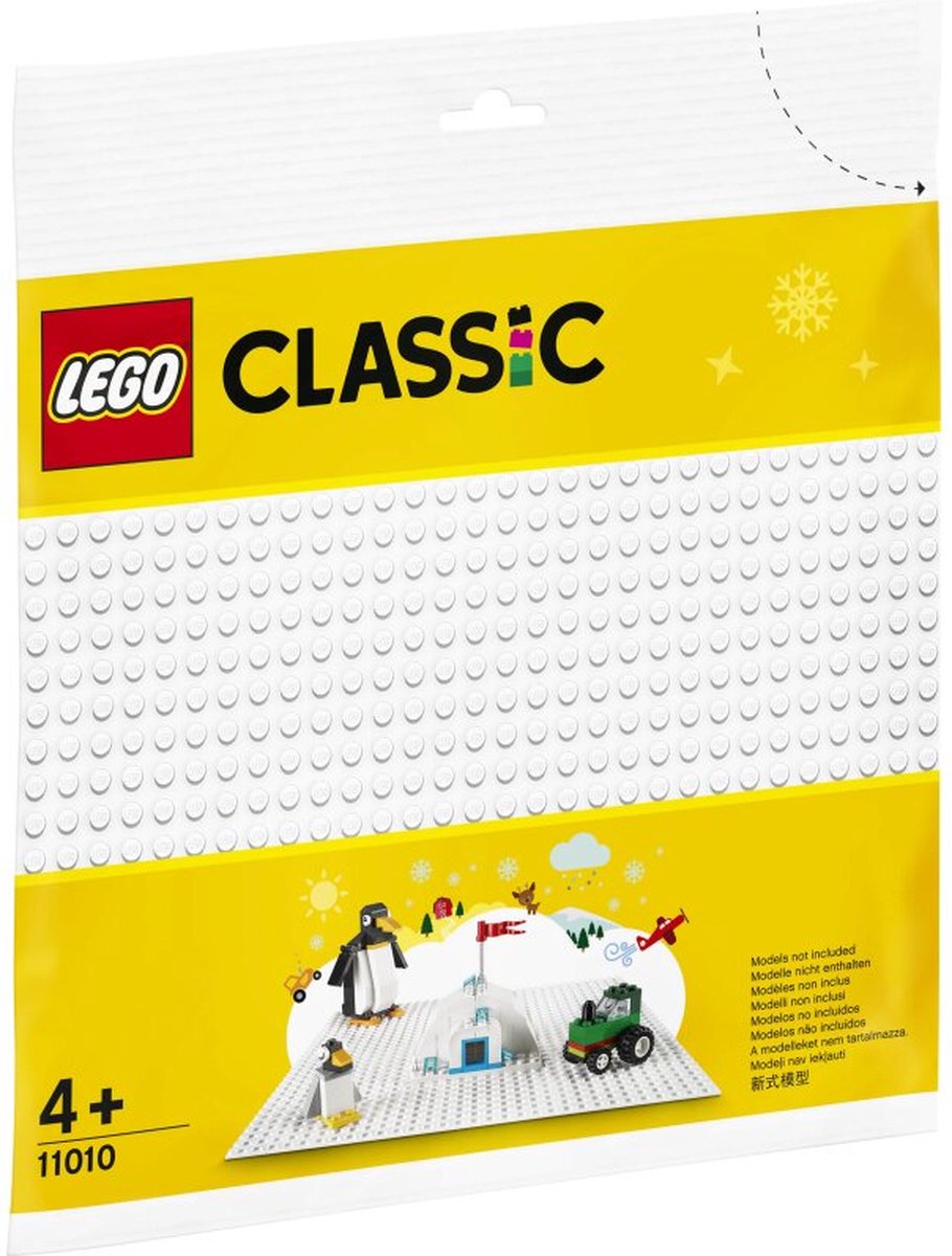 LEGO Classic Witte Bouwplaat 32x32 - 11026