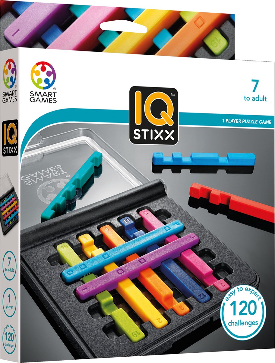 SmartGames IQ Stixx - Uitdagend Denkspel