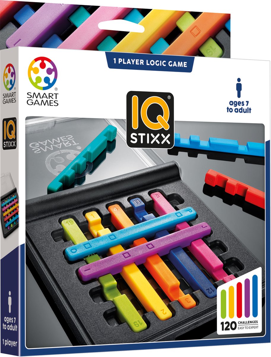 SmartGames IQ Stixx - Uitdagend Denkspel