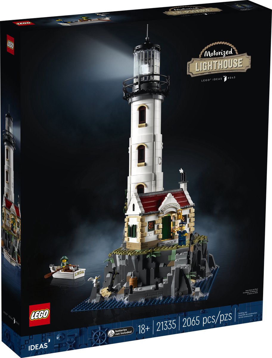 LEGO Ideas Verlichte Vuurtoren - 21335