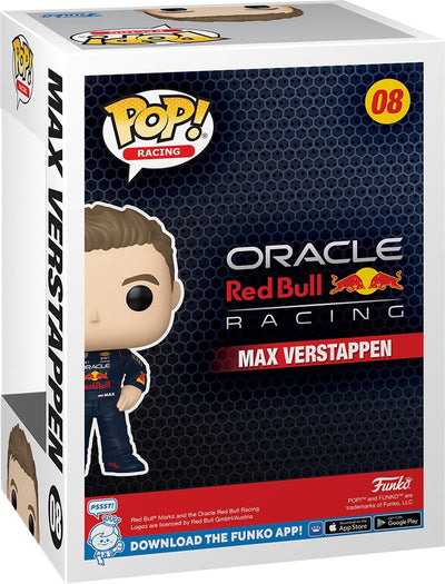 Funko Pop! Racing: Max Verstappen met Helm - #08