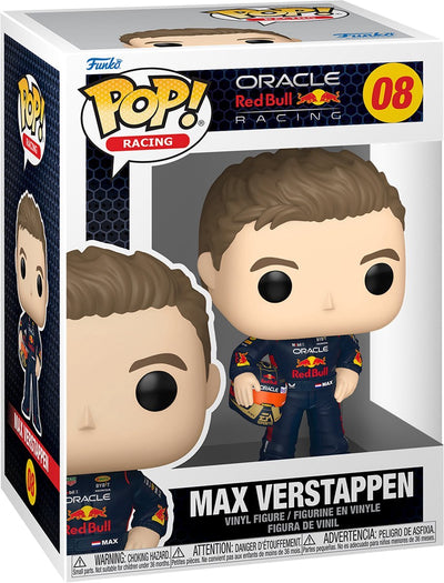 Funko Pop! Racing: Max Verstappen met Helm - #08