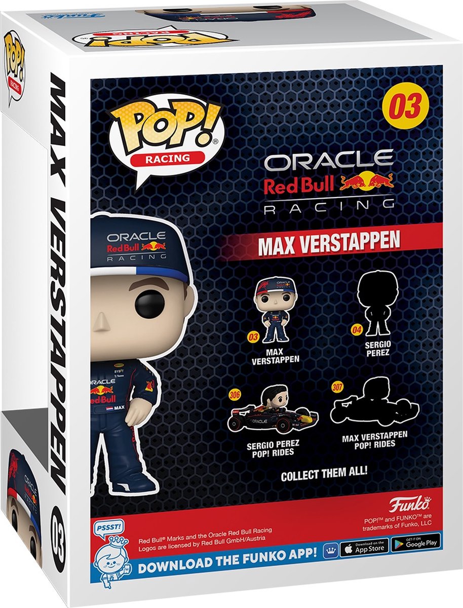 Funko Pop! Formule 1: Max Verstappen Verzamelfiguur