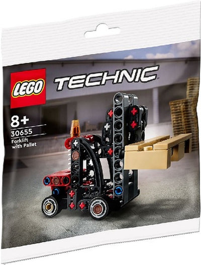 LEGO Technic Heftruck met Pallet - 30655 (Polybag)