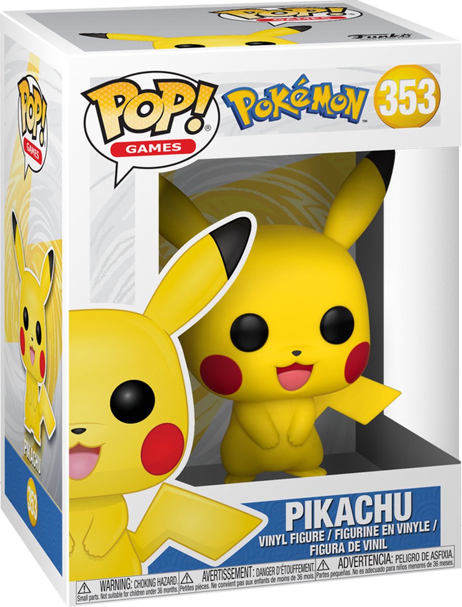 Funko Pop! Games Pokémon Serie 1 Pikachu