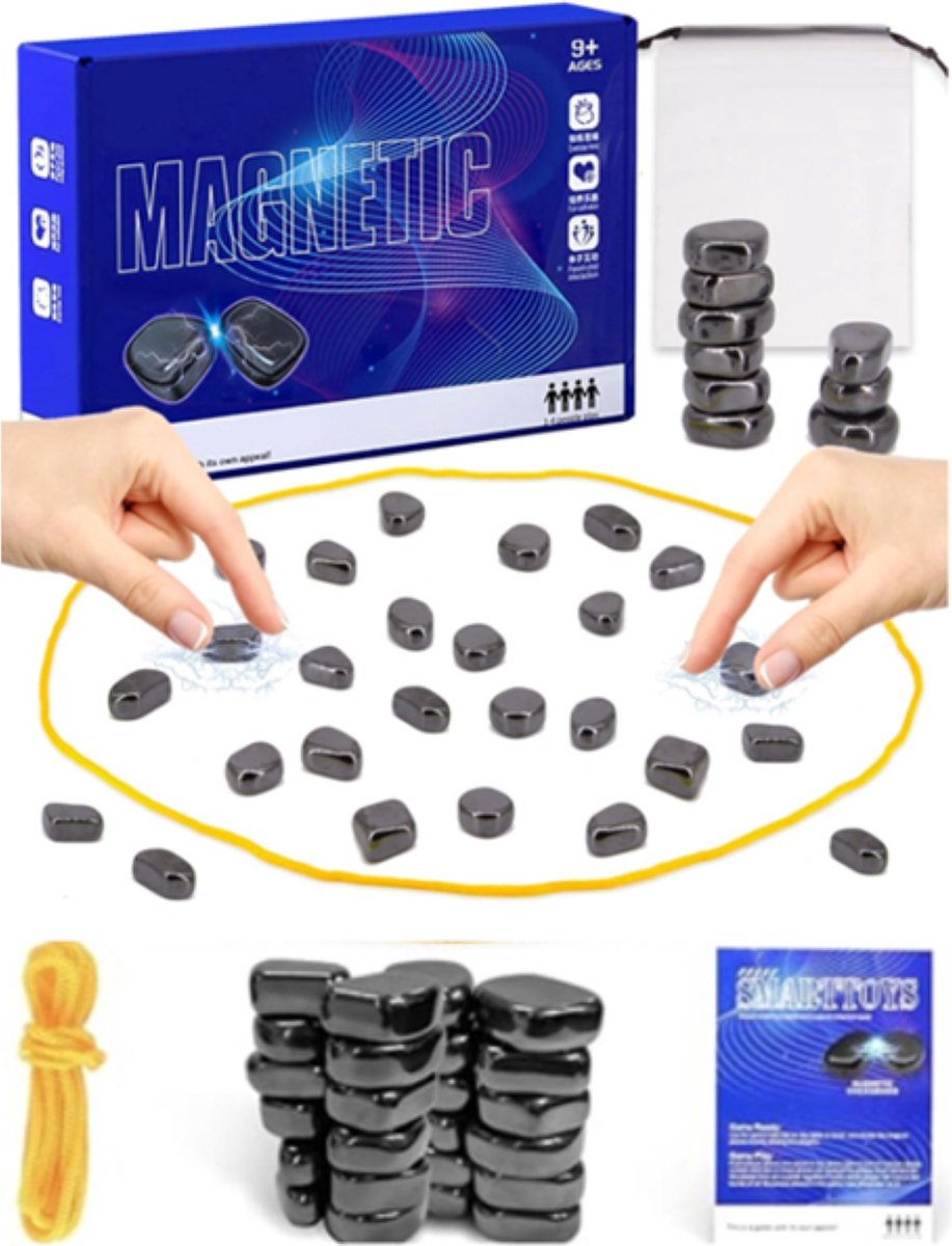 SYLRO® Magnetisch Schaakspel - Clustervariant