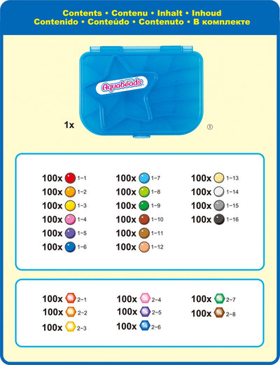 Aquabeads EPOCH La Méga Oplaadset 2400 Kralen