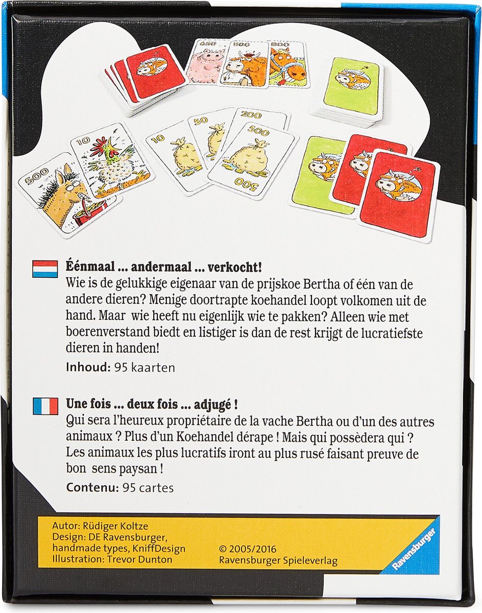 Ravensburger Tope-là Spel - Snel en Spannend Kaartspel