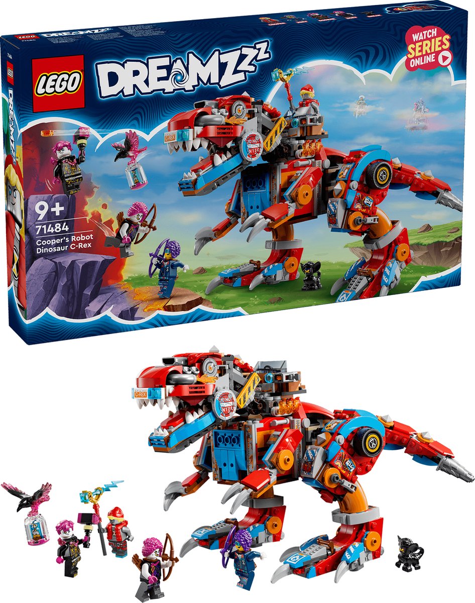 LEGO DREAMZzz Cooper's Dinosaurusrobot C. Rex - 71484
