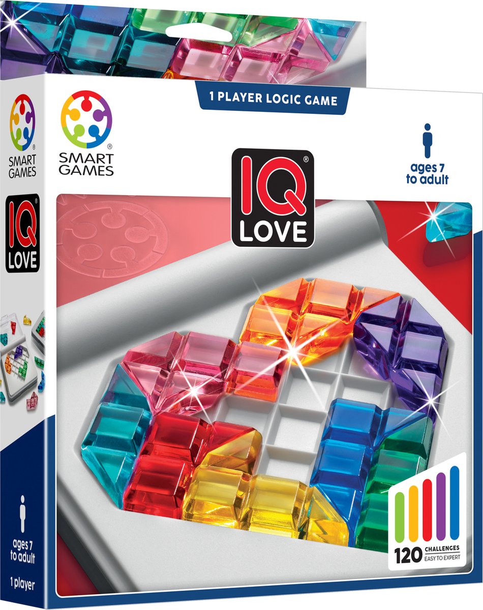 SmartGames IQ Love - Uitdagende Puzzel voor Maakplezier