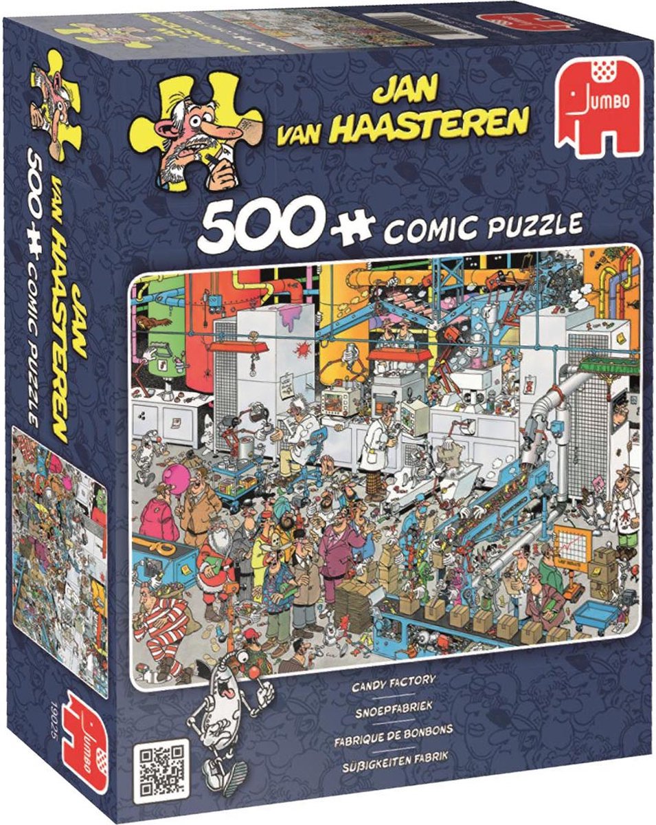 Jan van Haasteren Bonbonfabriek Puzzel 500 Stukjes
