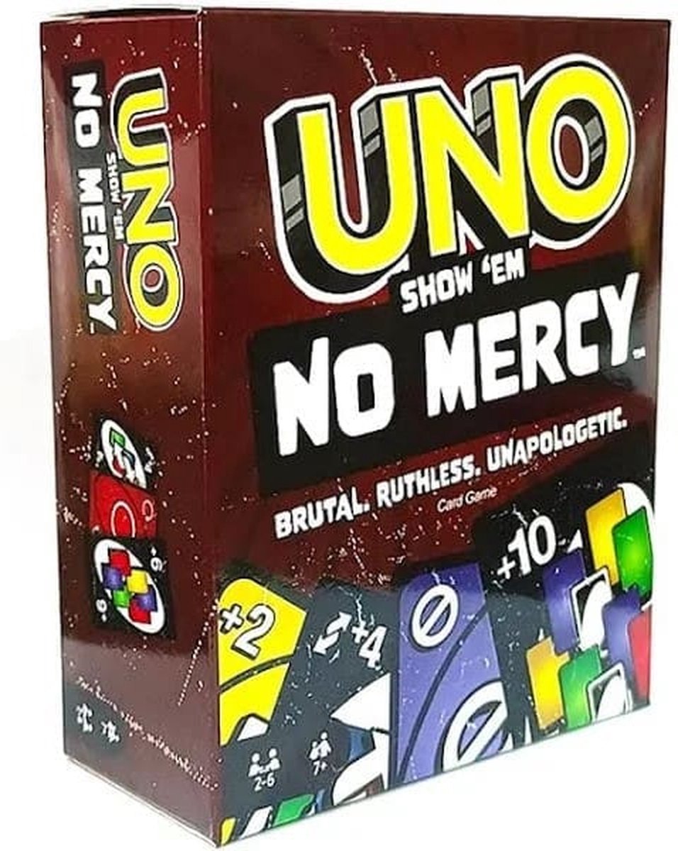 Mattel Games UNO Geen Genade Kaartspel