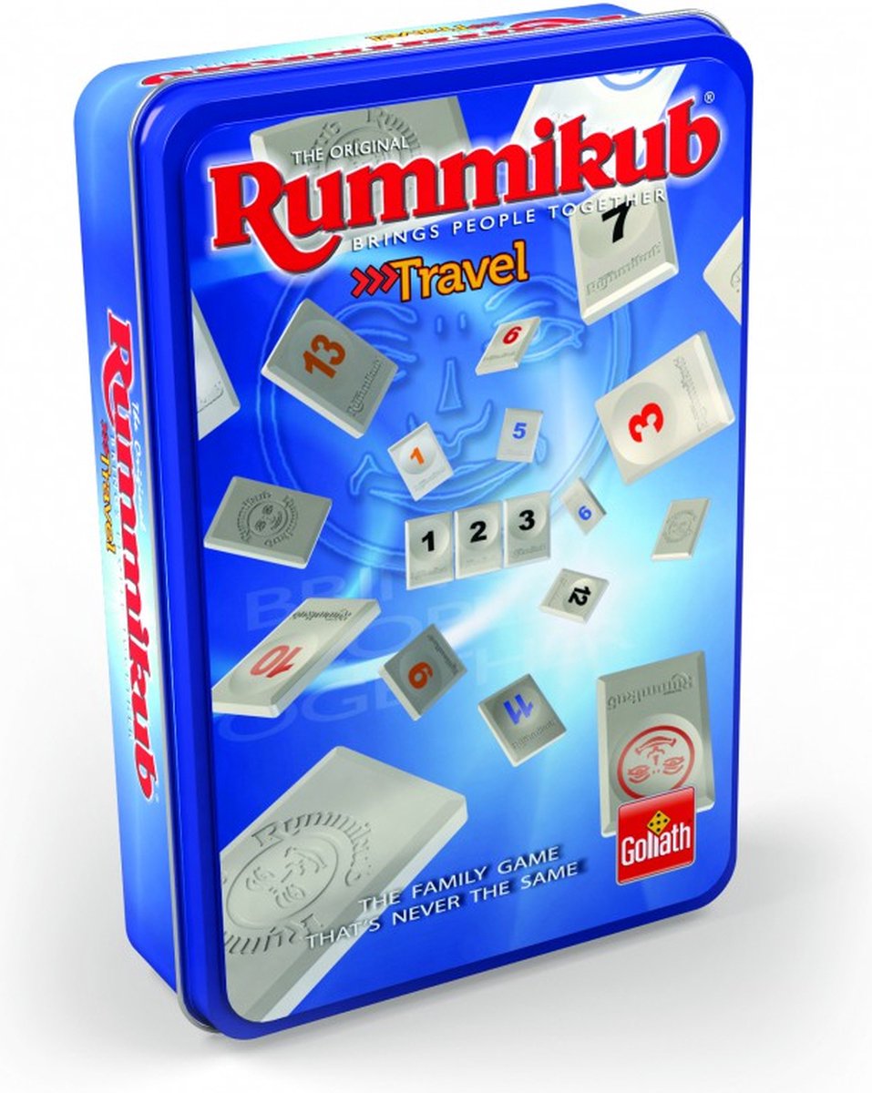 Goliath Rummikub Reiseditie in Blik - Origineel