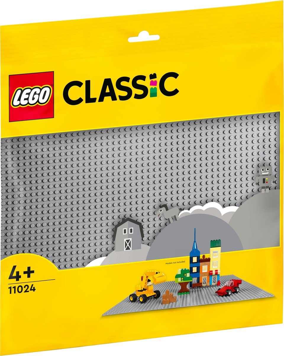 LEGO Classic Grijze Bouwplaat 48x48 - 11024