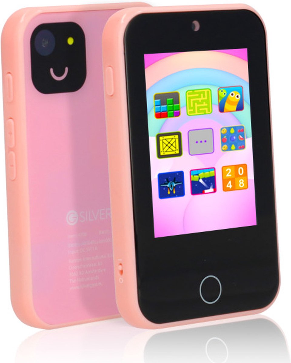 Silvergear Educatief Speelgoed Telefoon - ABC - Roze