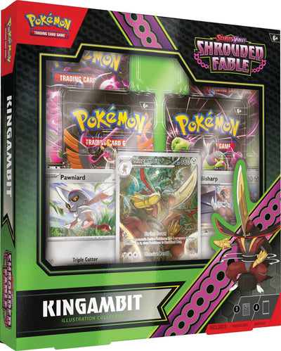 Pokémon TCG Scarlet & Violet - SV6.5 Kingambit Illustratie Set