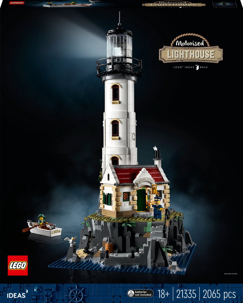 LEGO Ideas Verlichte Vuurtoren - 21335