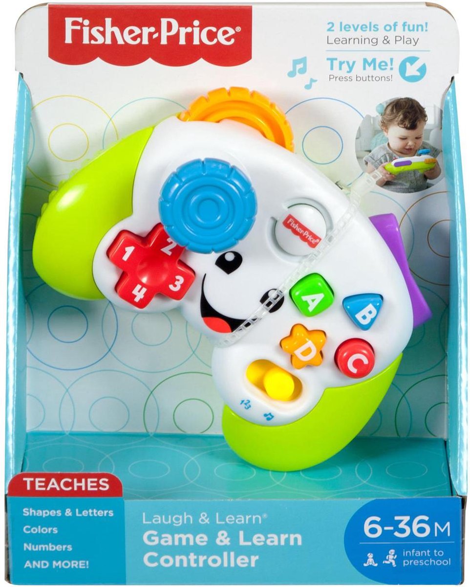 Fisher-Price Game & Learn Controller voor Peuters