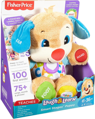 Fisher-Price Leerplezier Eerste Woorden Puppy - Interactief